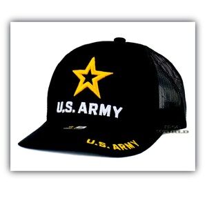 U.S. ARMY Hat ARMY VETERAN Military Officially Licensed Cotton Baseball Cap